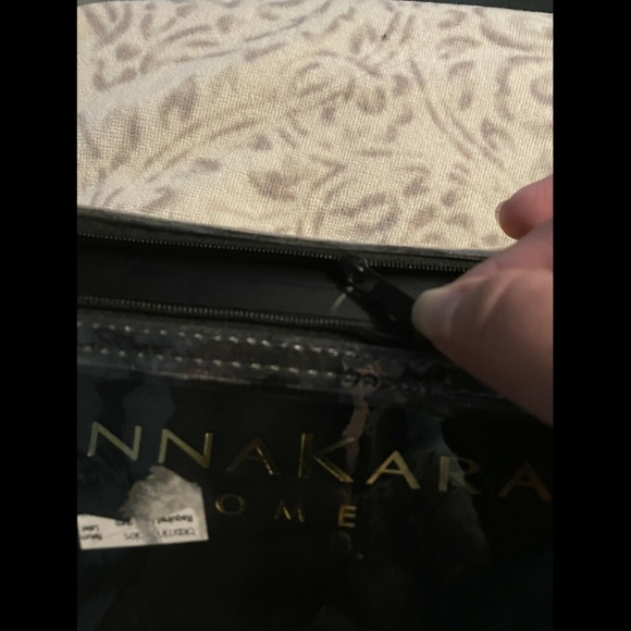 NIB $500 Donna Karan Mesa Collection King Duvet Cover in Earth - Picture 4 of 13